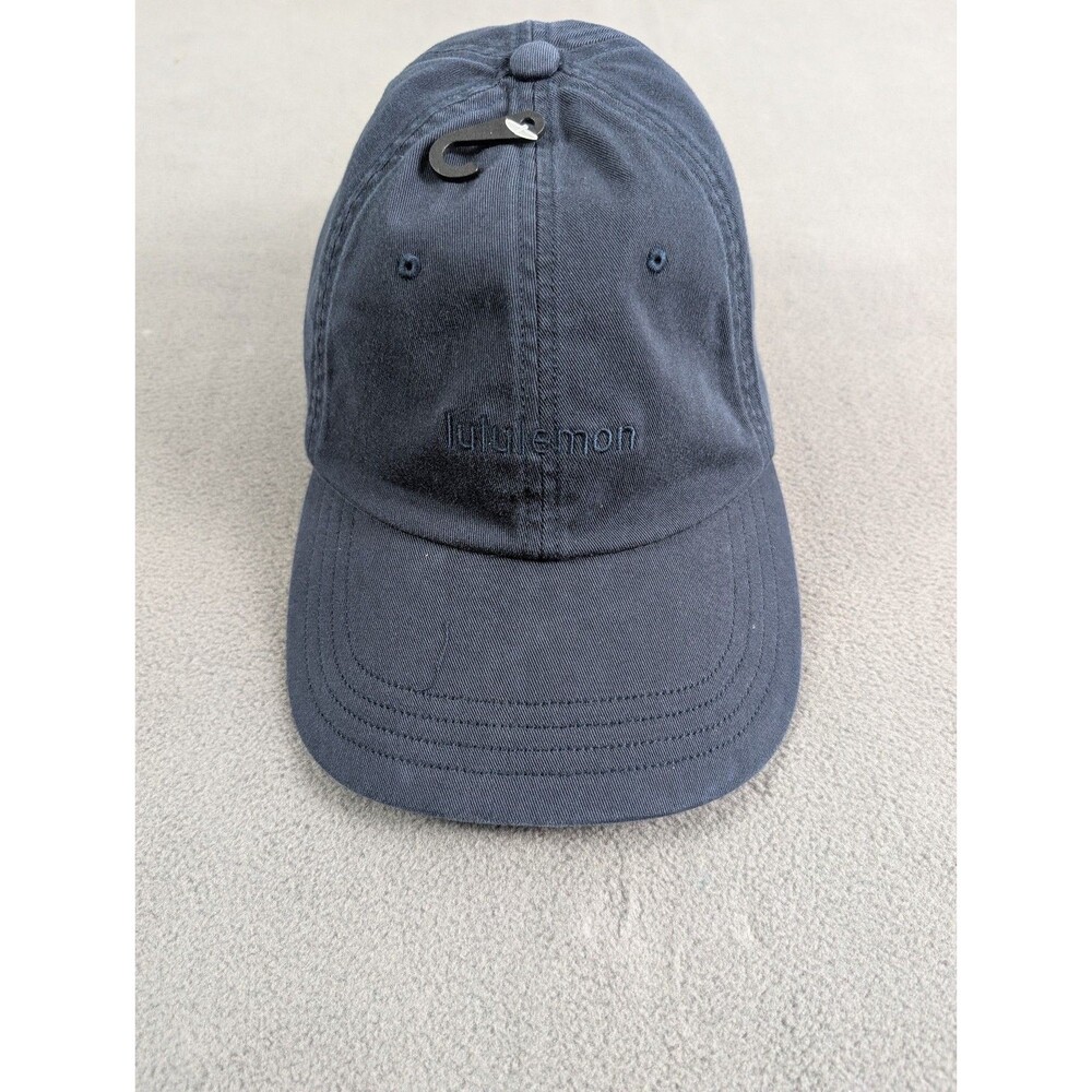 NWT lululemon Classic Unisex Ball Cap Wash True Navy Blue Hat S/M Adjustable
